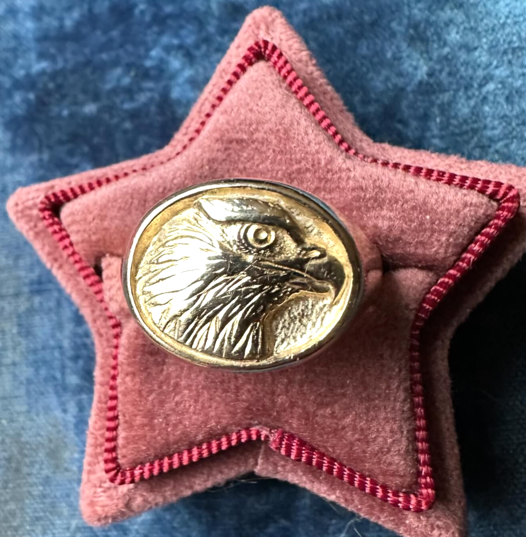 Bague Aigle 14 carats